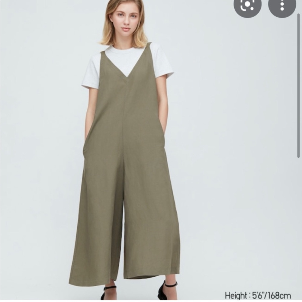 Uniqlo Linen-Rayon Jumpsuit